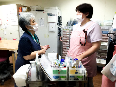 医務室完備・看護師常駐のイメージ