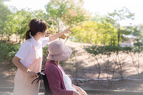 特養の変わらぬ日常のイメージ